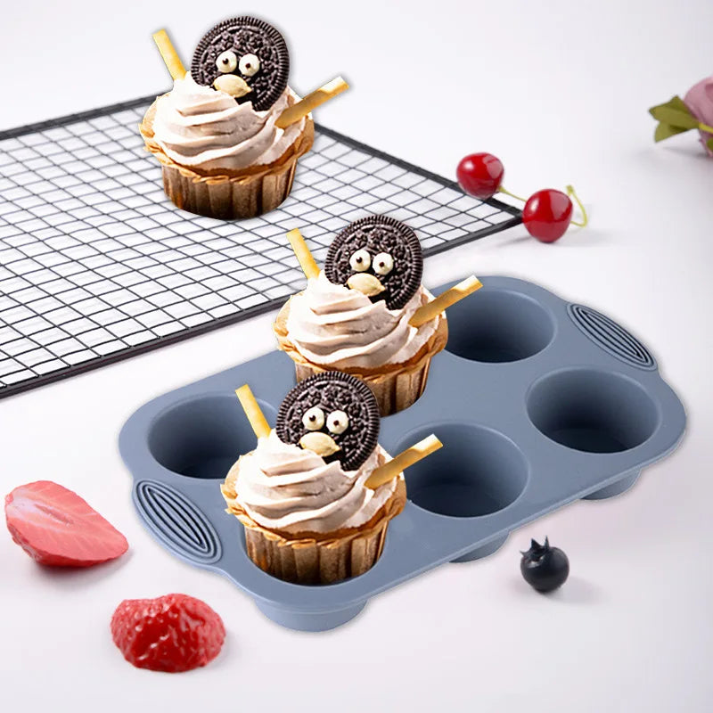 Silicone Cup Cake Mold Pan