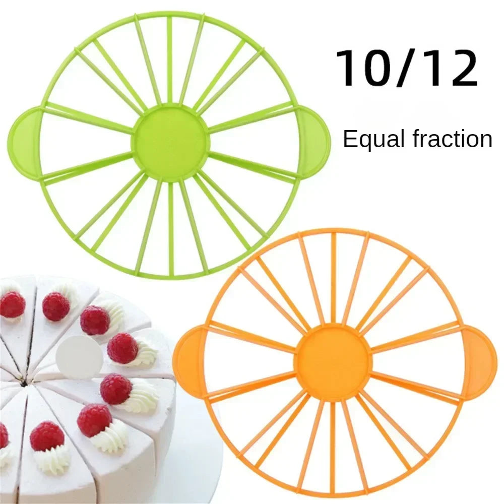 Slices Cake Equal Portion Round Cutter