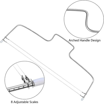 Double Wire Adjustable Cakes Cutter