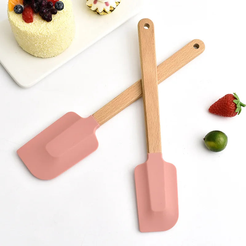 Silicone Cream Non-stick Spatula