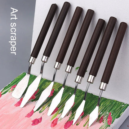 Stainless Steel Butter Cake Cream Knife Spatula Set