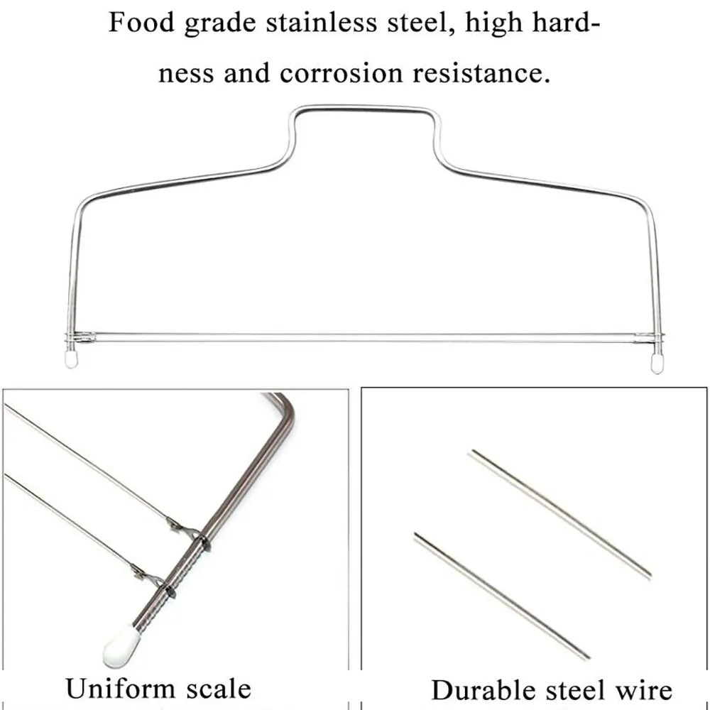 Double Wire Adjustable Cakes Cutter