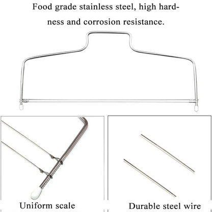 Double Wire Adjustable Cakes Cutter