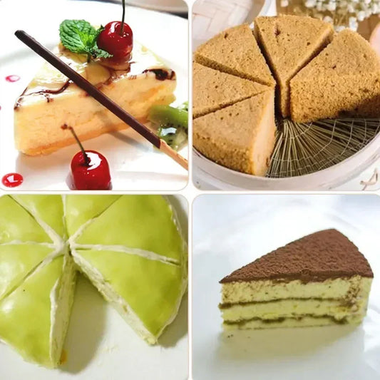 Slices Cake Equal Portion Round Cutter